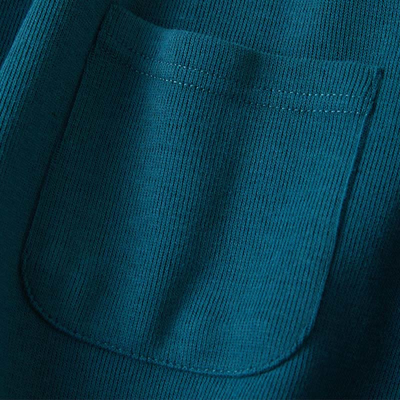 Buddha Stones Plain Buttons Women's Hooded Jacket With Pockets