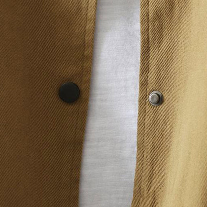 Buddha Stones Fall Button Down Women's Long Sleeve Outerwear Jacket With Pockets