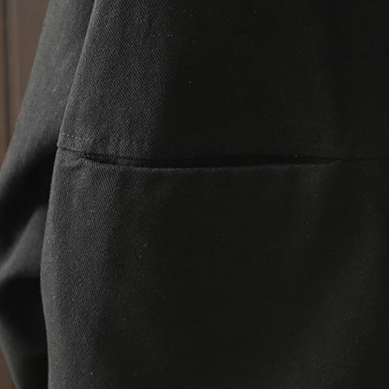Buddha Stones Fall Button Down Women's Long Sleeve Outerwear Jacket With Pockets