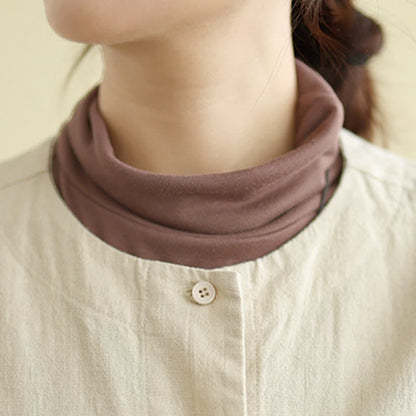 Buddha Stones Plain Design Long Sleeve Women's Jacket With Pockets