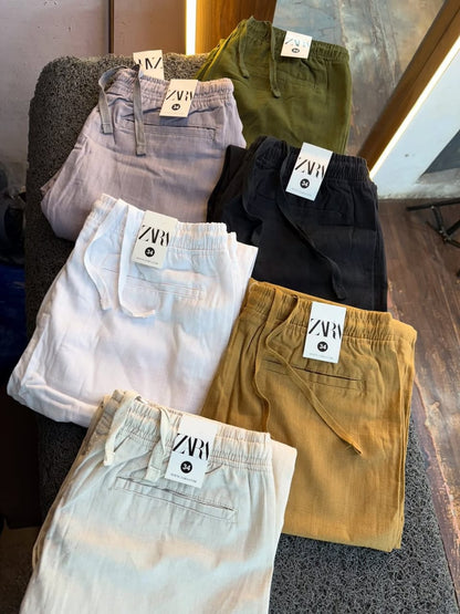 Unisex Comfortable Linen Pants